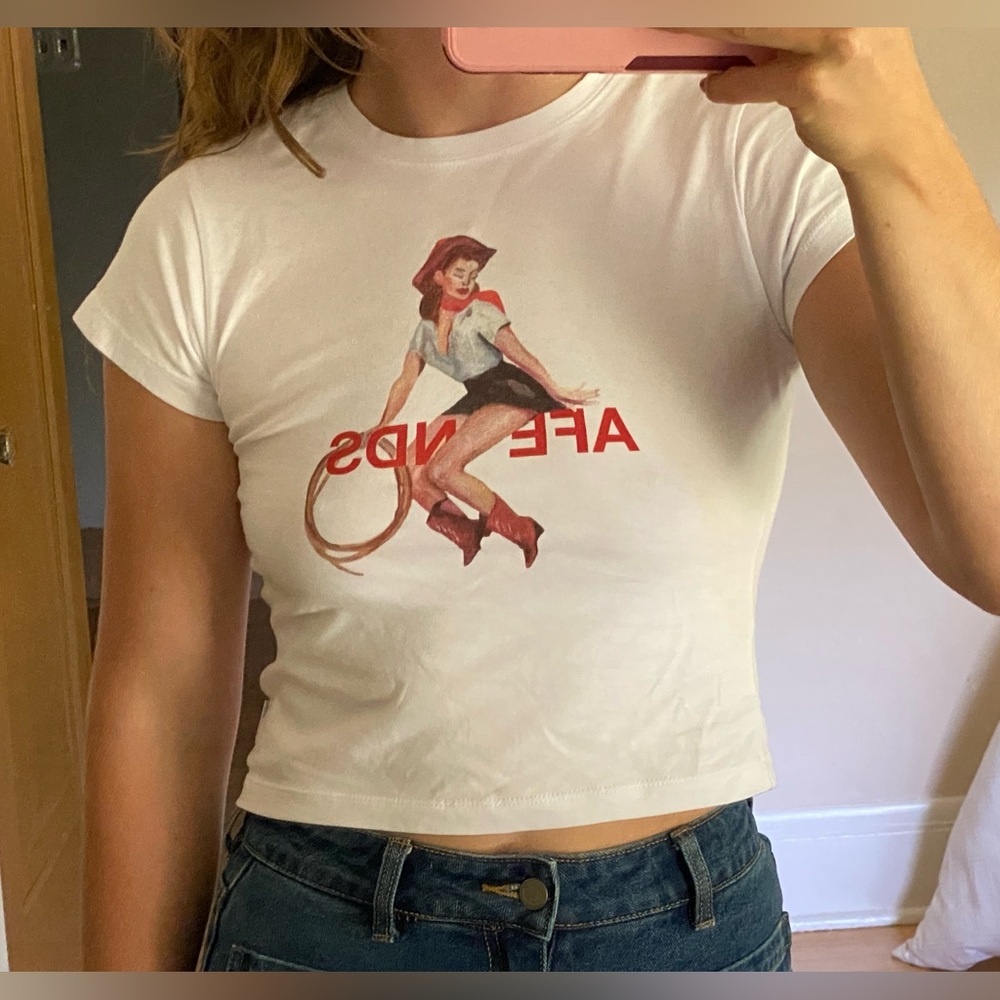 Afends cowgirl tee
